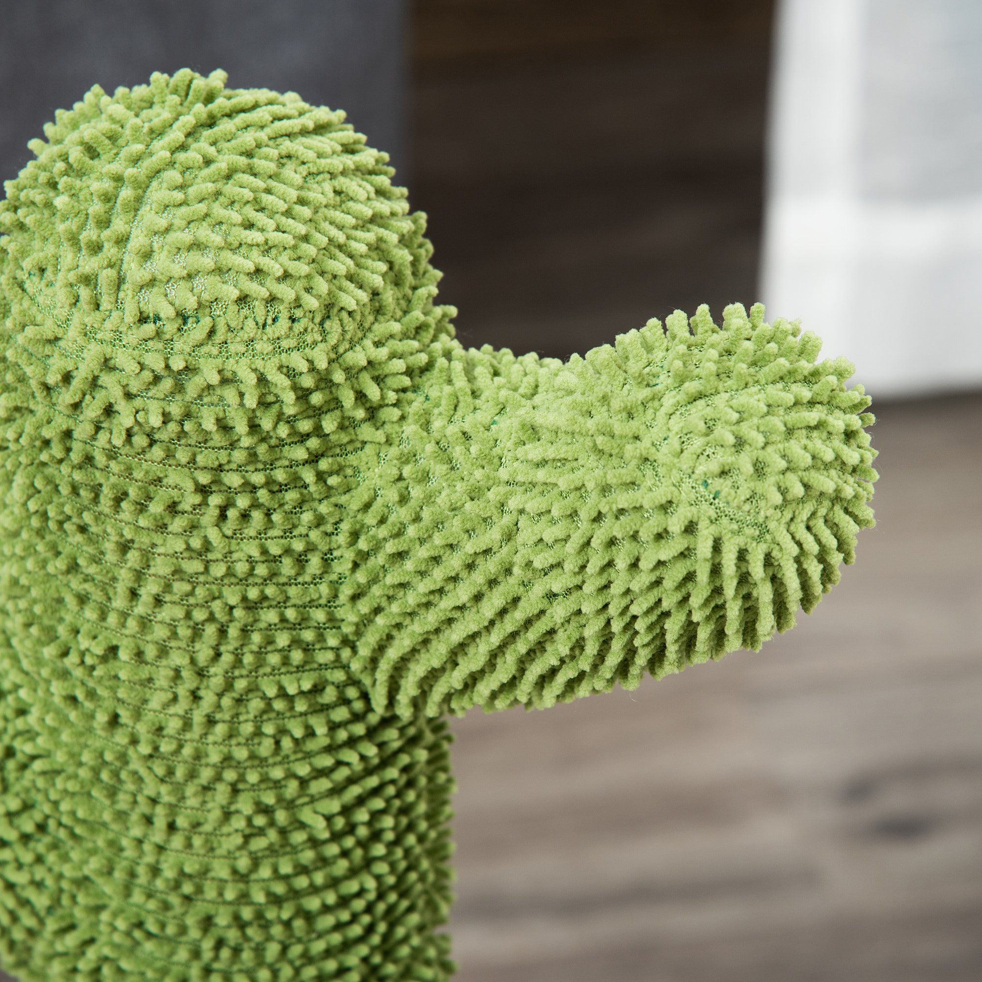 Griffoir chat design cactus H.65 cm sisal polyester vert