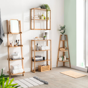 Miroir sur pied 39cm bambou