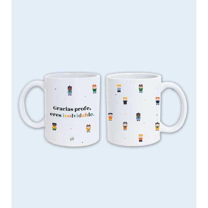 Taza "Gracias profe, eres inolvidable"
