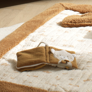 Livre d'éveil bébé en coton bio