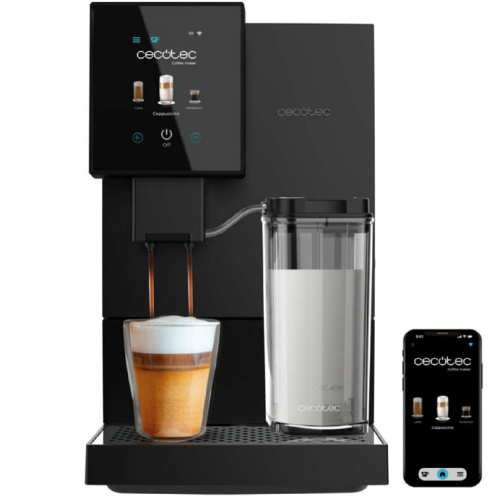 Cecotec Macchina del caffè superautomatica Cremmaet Compactccino Connected