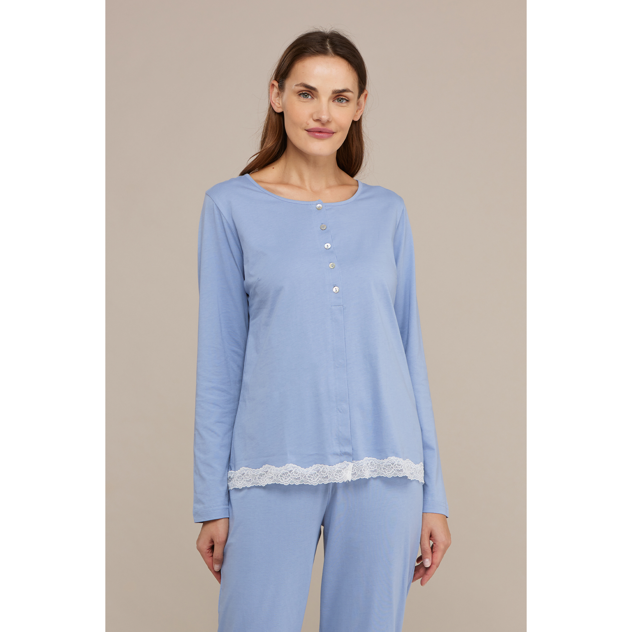 Pigiama donna 100% cotone josy Noidinotte