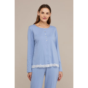 Pigiama donna 100% cotone josy Noidinotte