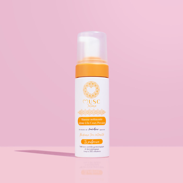 Crazy Passion - Mousse Nettoyante Intime 150 ml