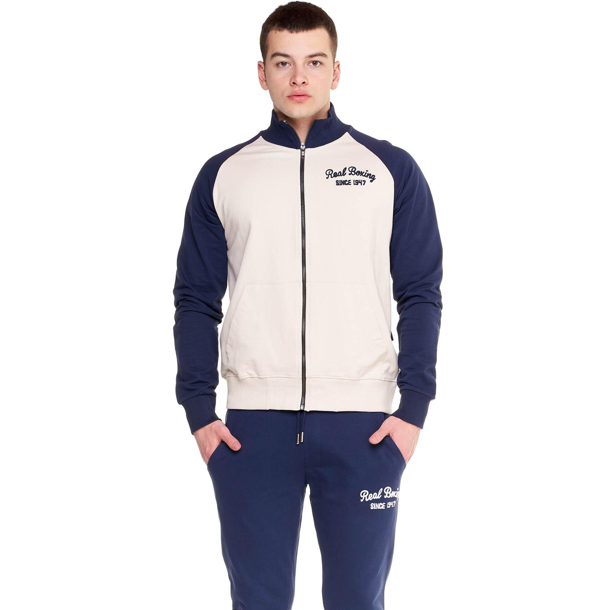 Tuta uomo con collo alto e zip linea Real Boxing