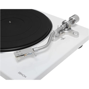 Platine vinyle DENON DP400 Blanche