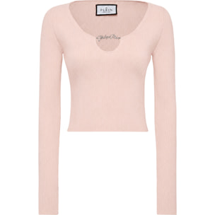 PHILIPP PLEIN Top a maniche lunghe