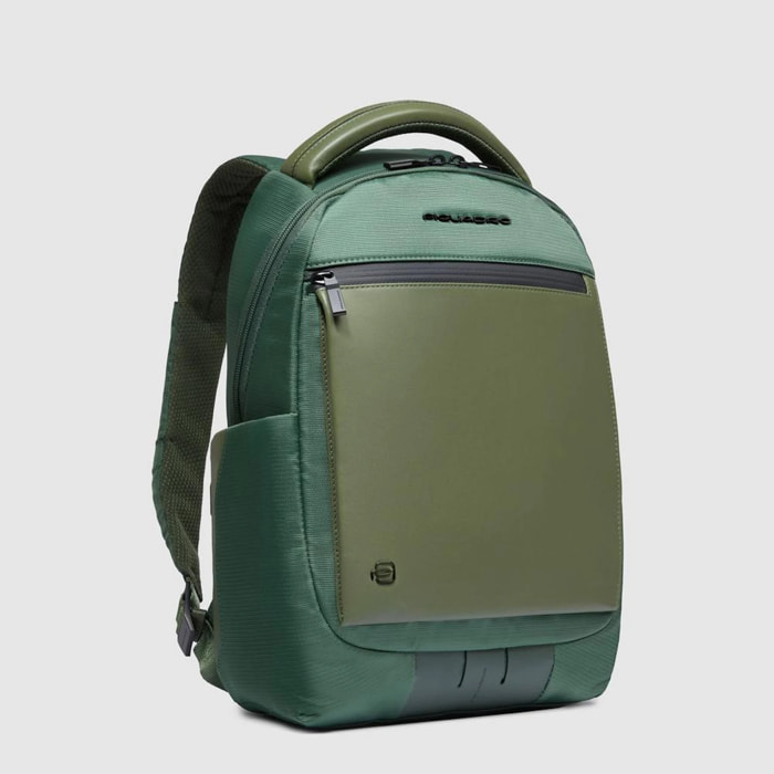 Piquadro Zaino porta pc 13,3 in tessuto riciclato