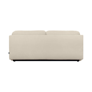 Banquette convertible 3 places tissu chenille avec coffre NELSON