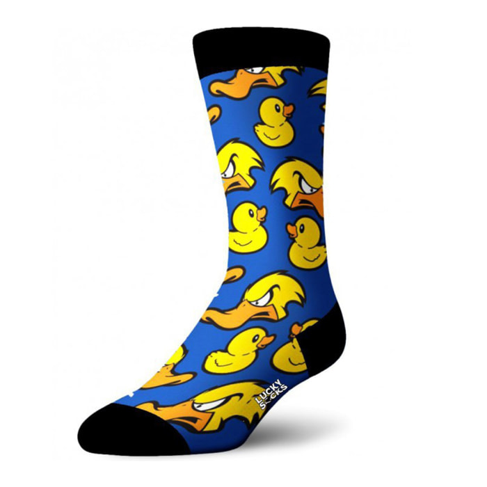 Par de calcetines largos lucky socks diseño patos