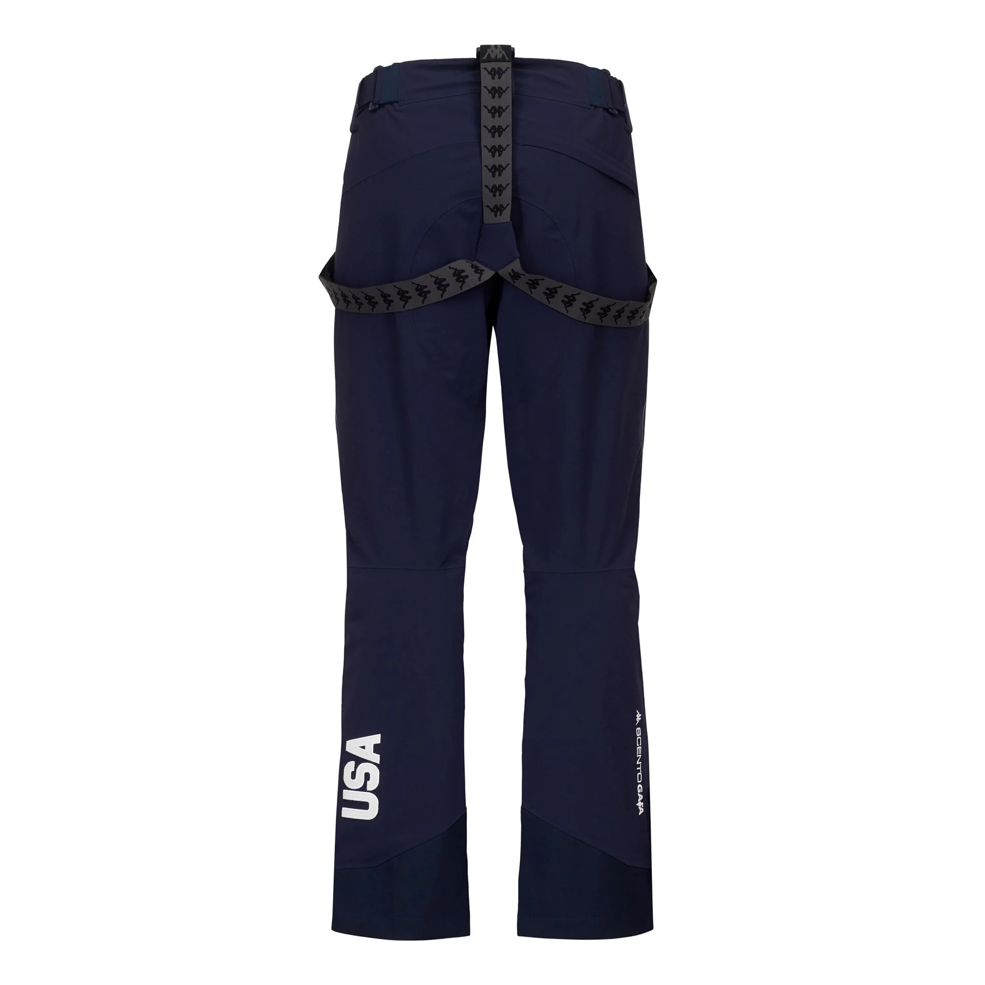 Kappa - Pantaloni Uomo Donna Blu - 6Cento 626A Fz Us