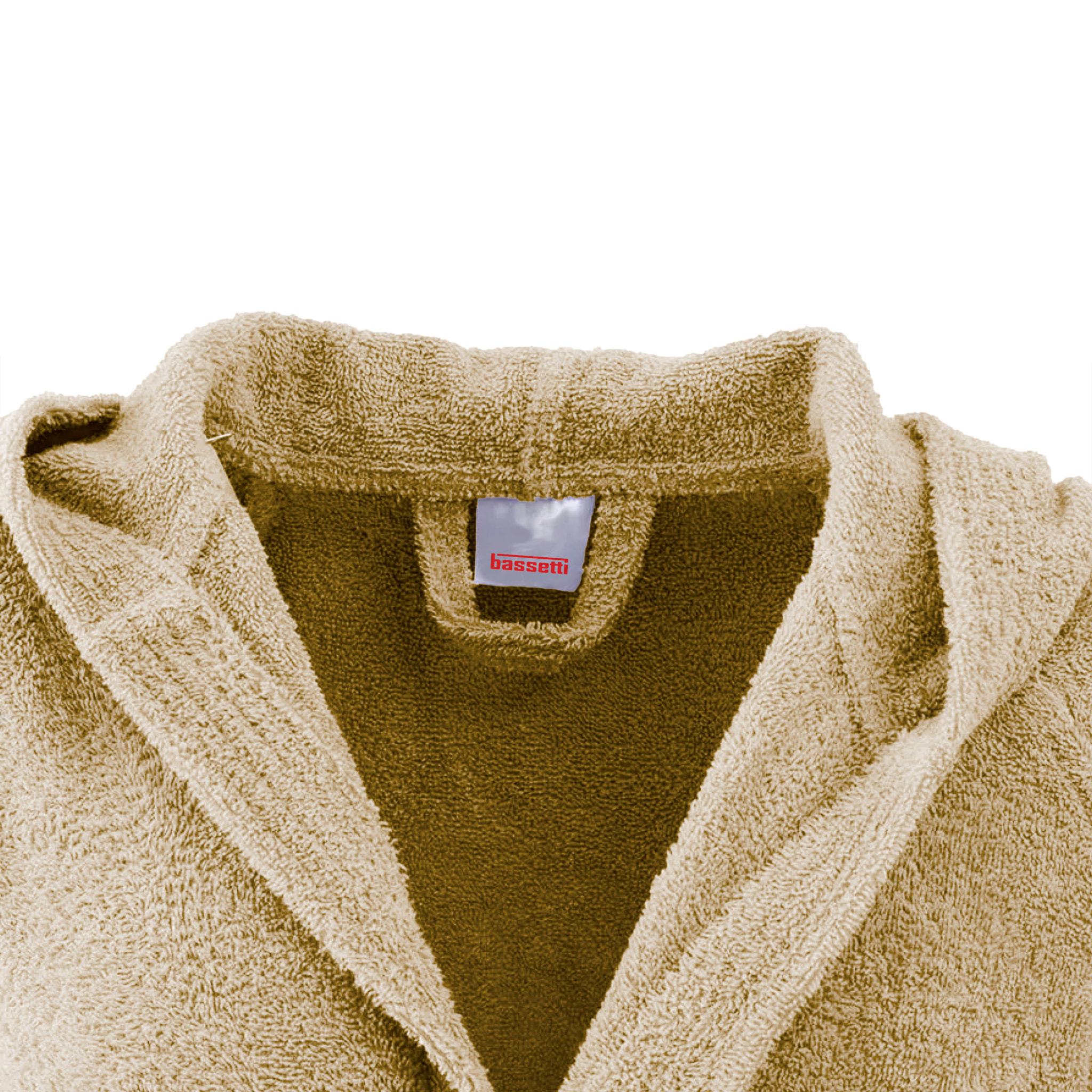 Bassetti Morbido Accappatoio 360 gr con Cappuccio 100% Cotone Uomo Donna Spugna Taglie Forti - ITALY Designed - Collezione VIVIAN - CORDA 4P