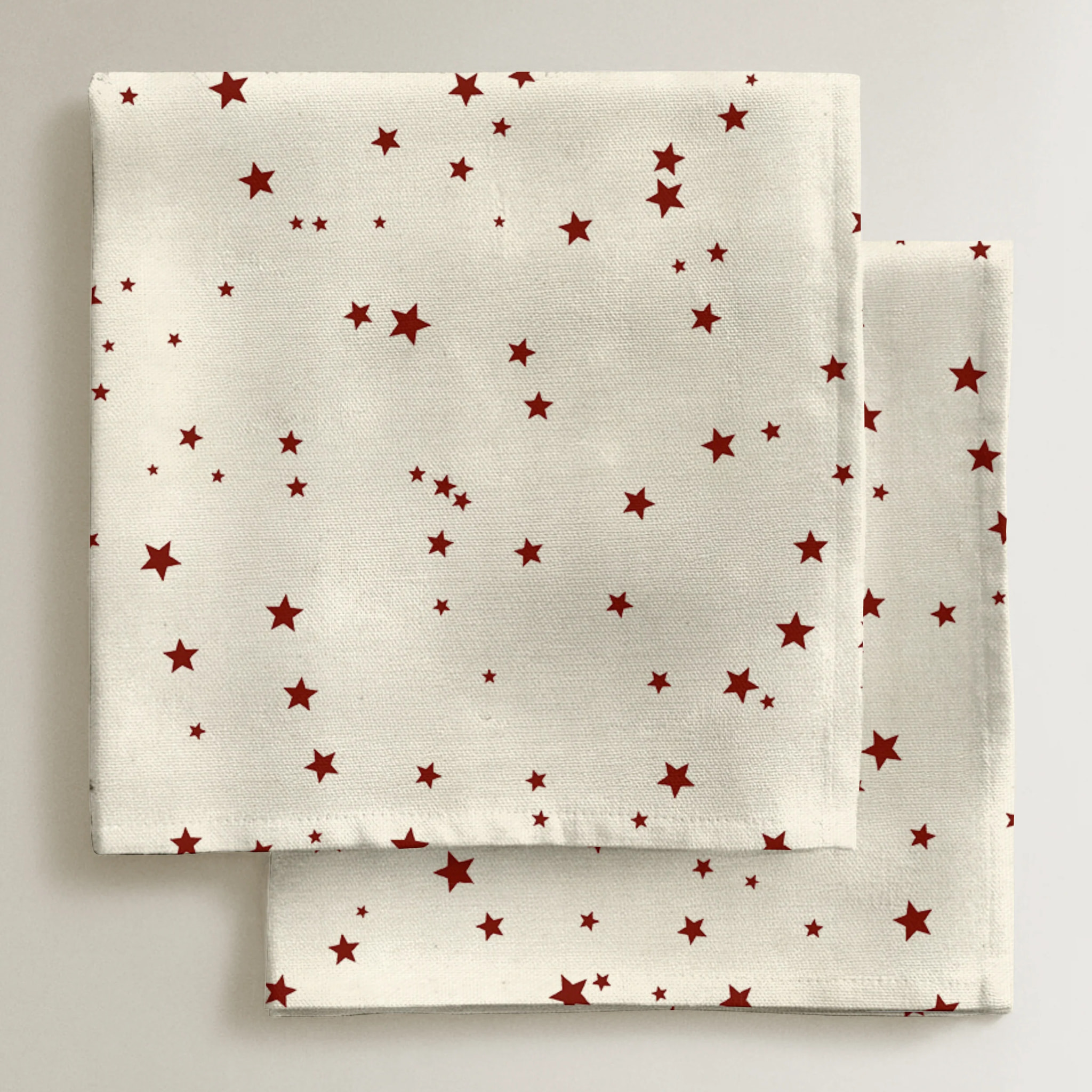Lot de 2 serviettes Merry Christmas 23-101