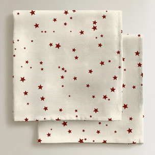 Lot de 2 serviettes Merry Christmas 23-101