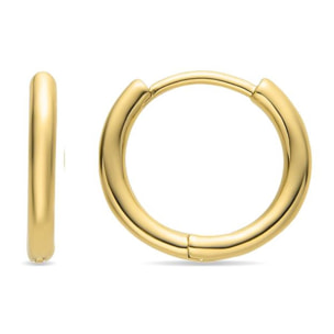 Pendientes Lux by Lux acabados oro amarillo 18k