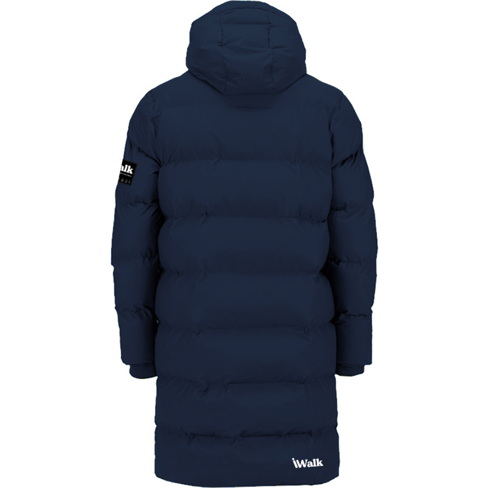 Chaqueta iwalk Fold Long en color Azul Marino