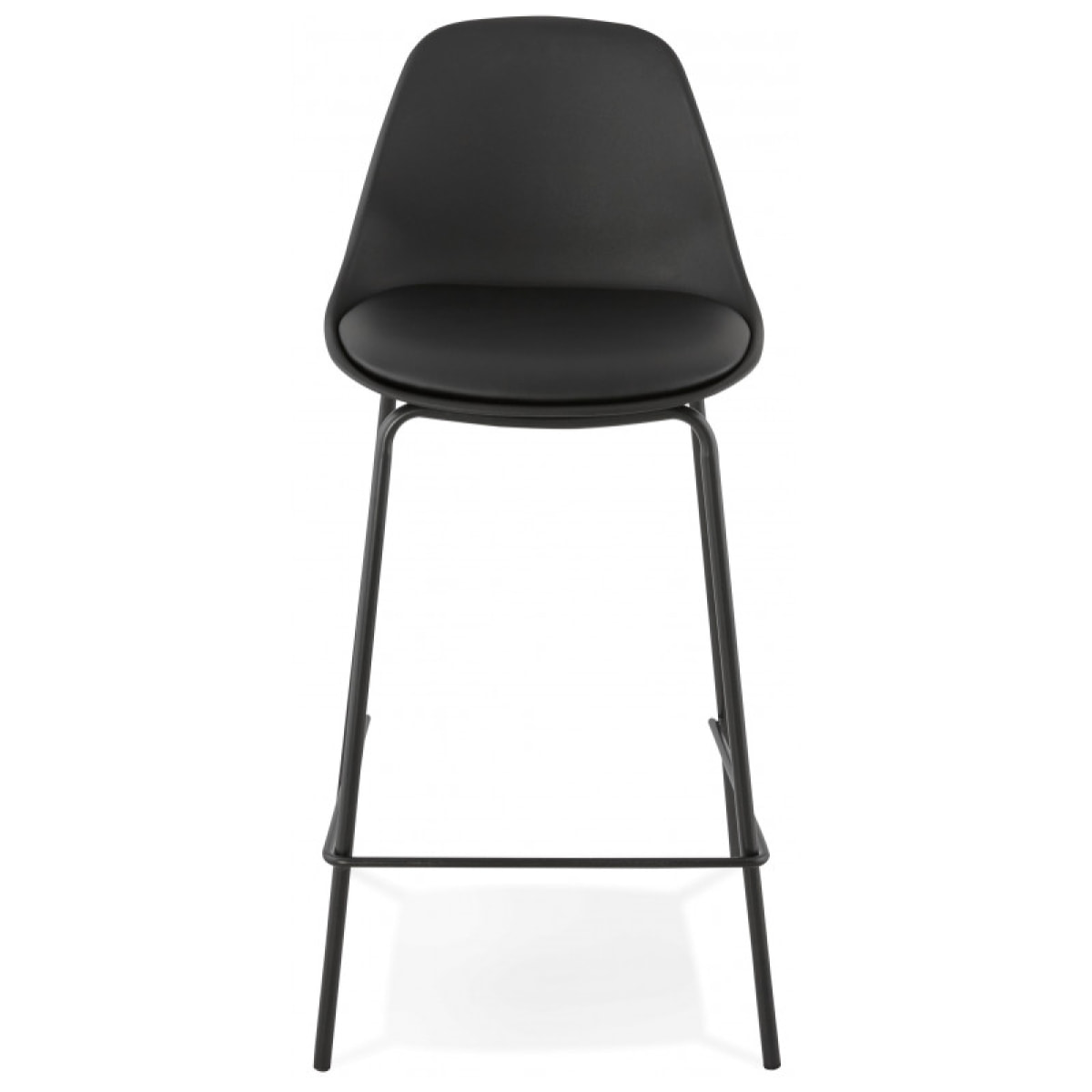 Tabouret bar déco "Escal Mini" Kokoon - Couleur: Noir - Nombre de tabourets: 1 Tabouret