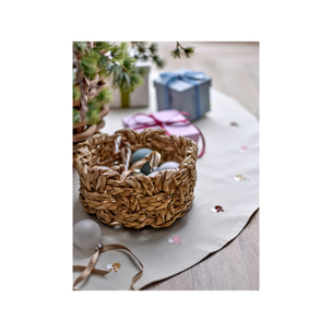 Tapis de sapin de noël Christmas Hearts Embroidery