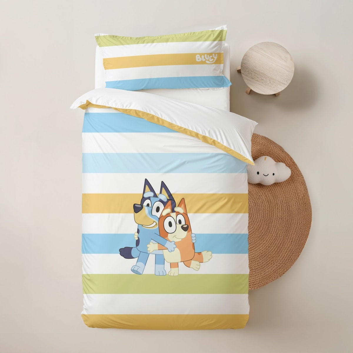 Funda nordica BLUEY + funda almohada 65x65