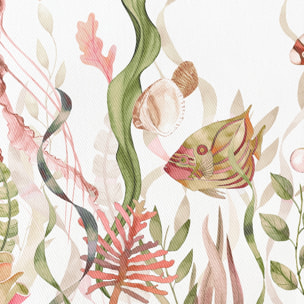 Nappe imprimée anti-tâches COPACABANA MULTICOLORE