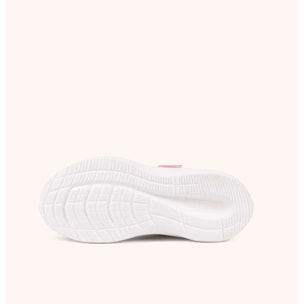 Zapatilla Deportiva Infantil Roja y Blanca con Detalles Azules MUNICH MINI LETA 10