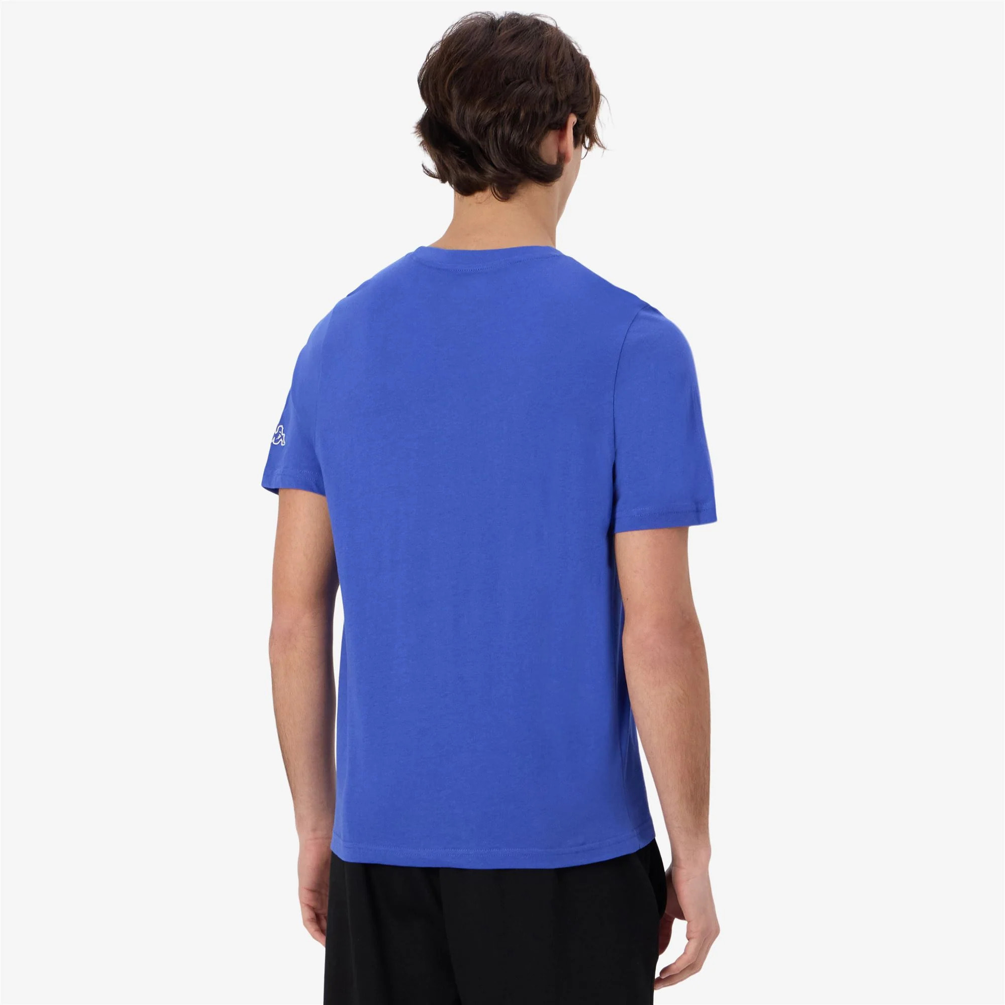 Kappa - Camisetas y tops Hombre Azul - Logo Fromen