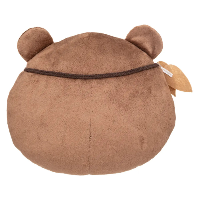 Coussin enfant "Ours" - marron