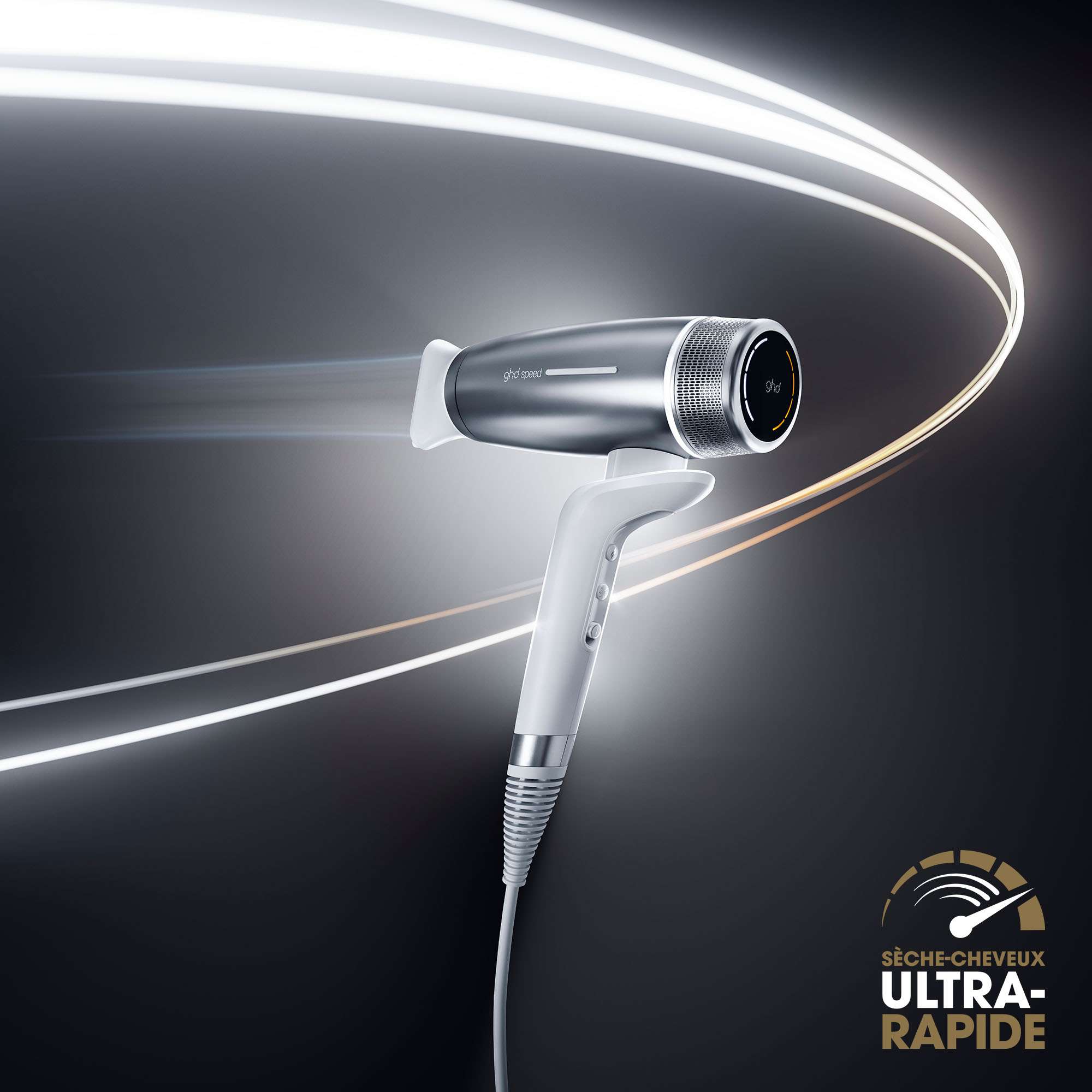 Sèche-cheveux ultra-rapide ghd speed blanc