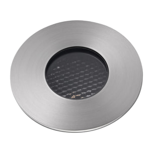 GRUND LED Lámpara empotrable inox 7W