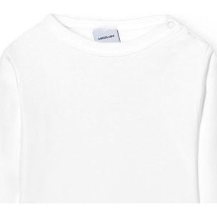 Body bebé manga larga hombro afelpado