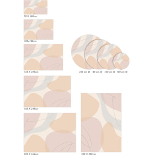 Alfombra de vinilo CERAMIKO, Tatiana, diseño moderno 160x240 cm