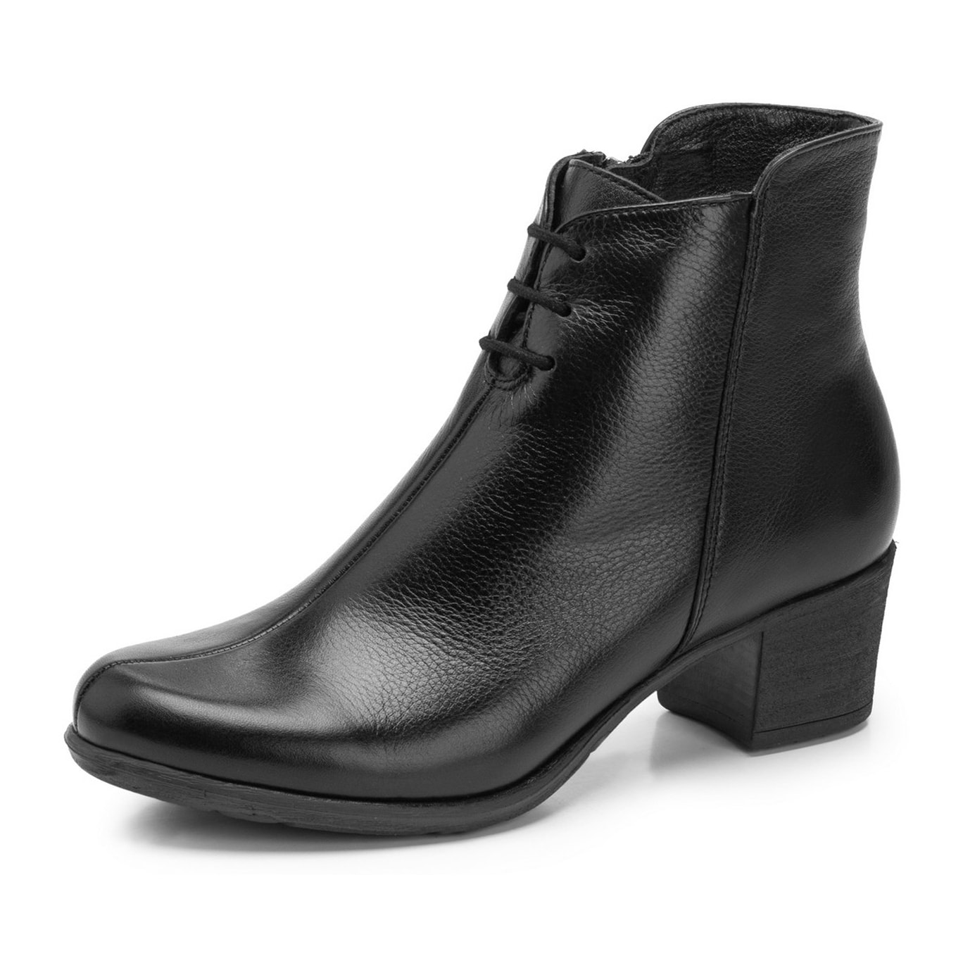 Stivaletto con tacco Donna colore Nero