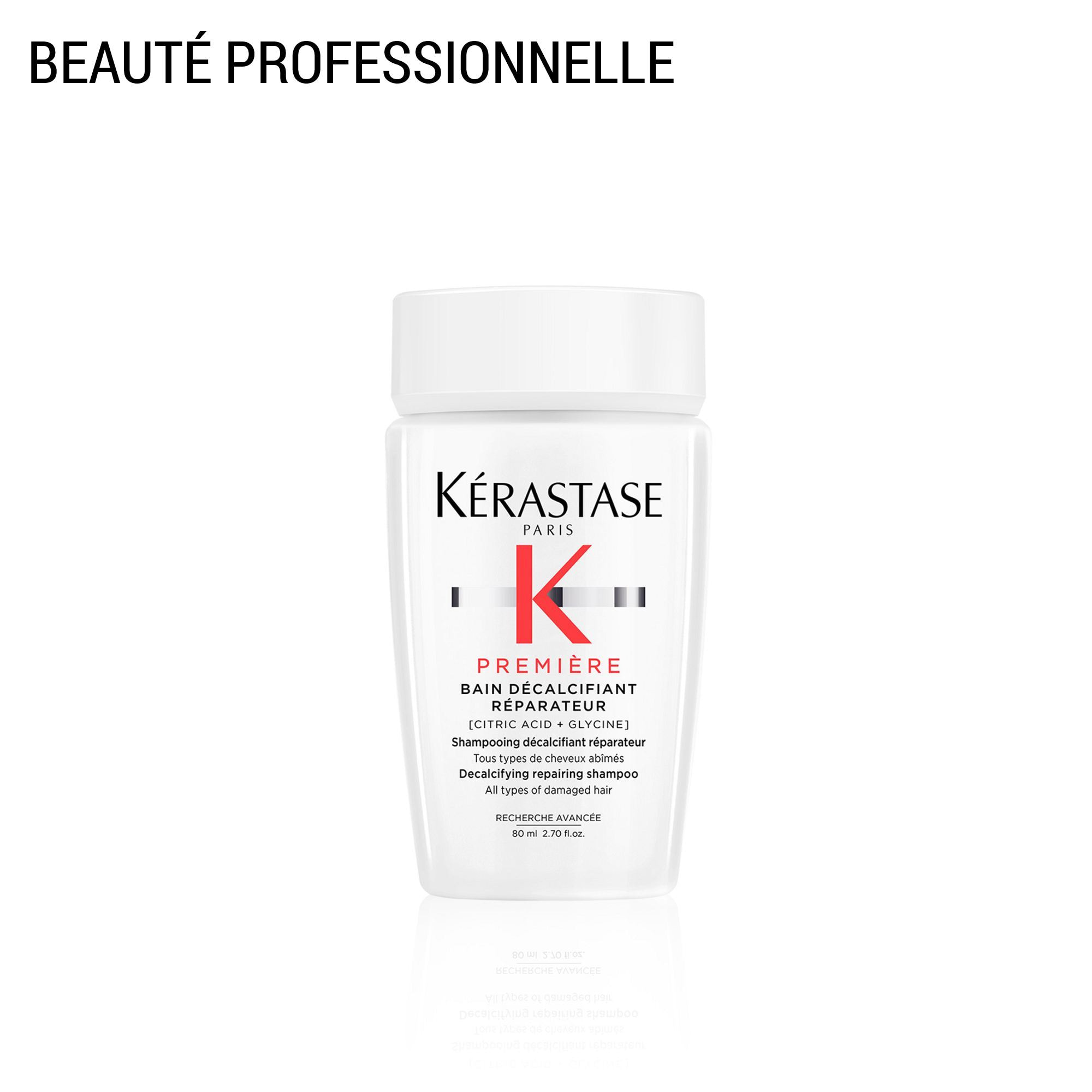 Premiere - Shampoing décalcifiant réparateur pour cheveux abîmés