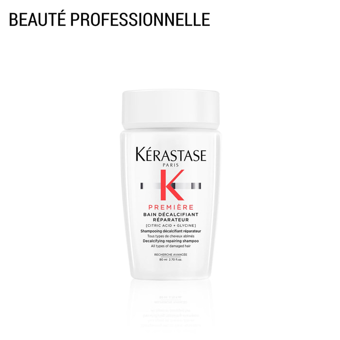 Premiere - Shampoing décalcifiant réparateur pour cheveux abîmés