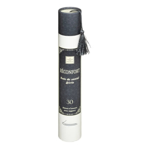 Lot 30 bâtons d'encens avec support H25cm