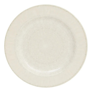 Assiette dessert Solene D23cm beige
