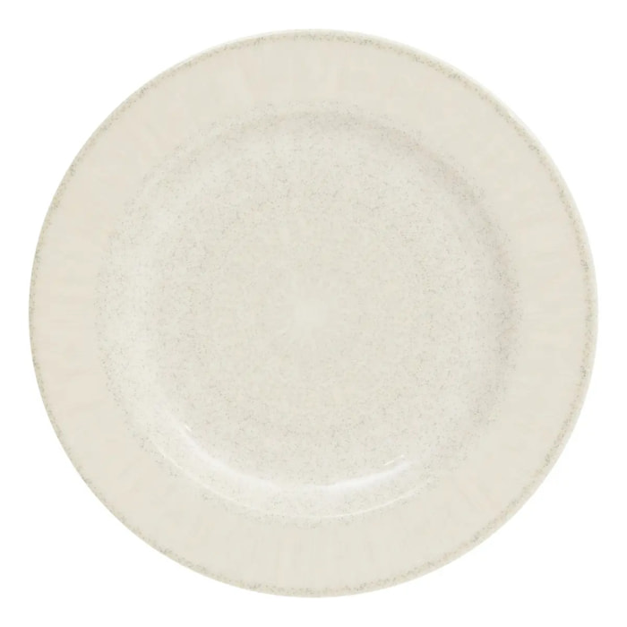 Assiette dessert Solene D23cm beige