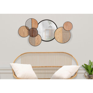 SPECCHIO DA MURO WOODY CM 123,2X4,4X63,5