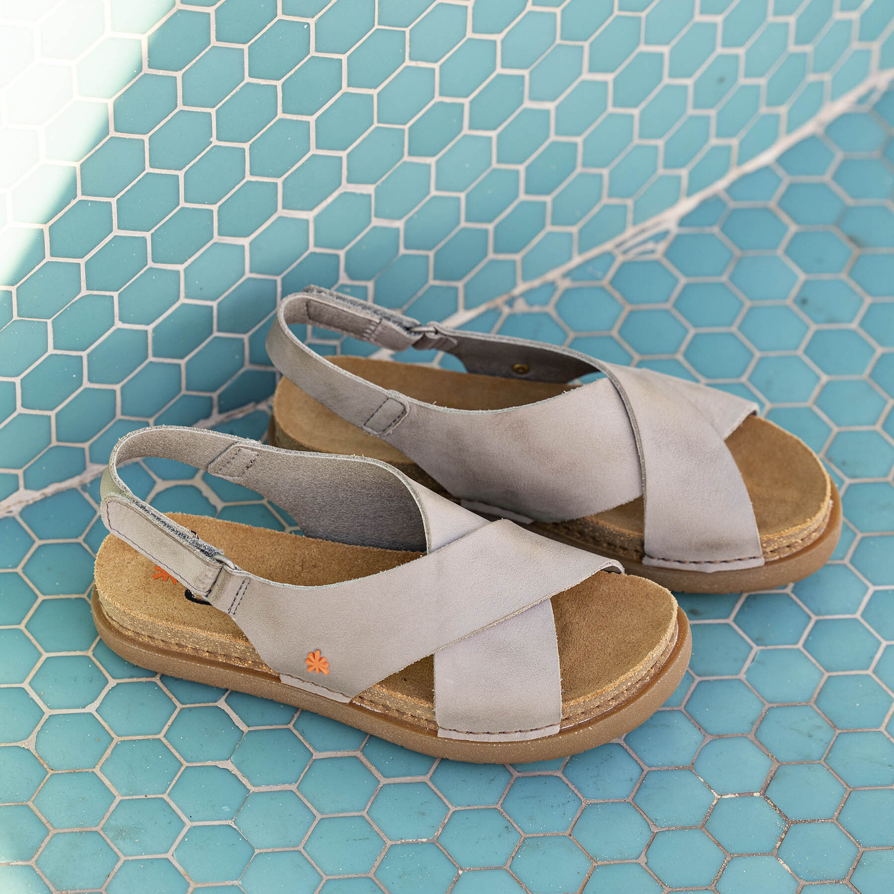 Sandalias 1710S ROMA KAKI / RHODES color Kaki