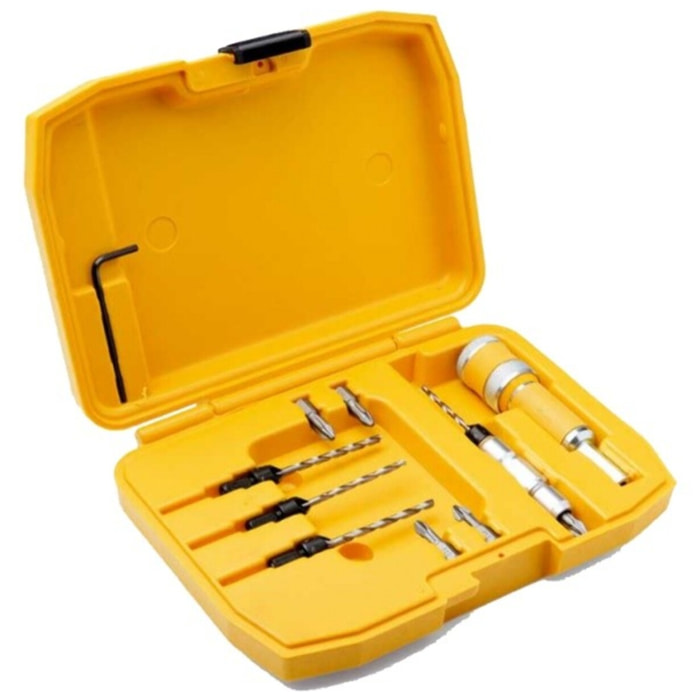 Coffret de vissage et perçage - DEWALT - 10 pièces - DT7612