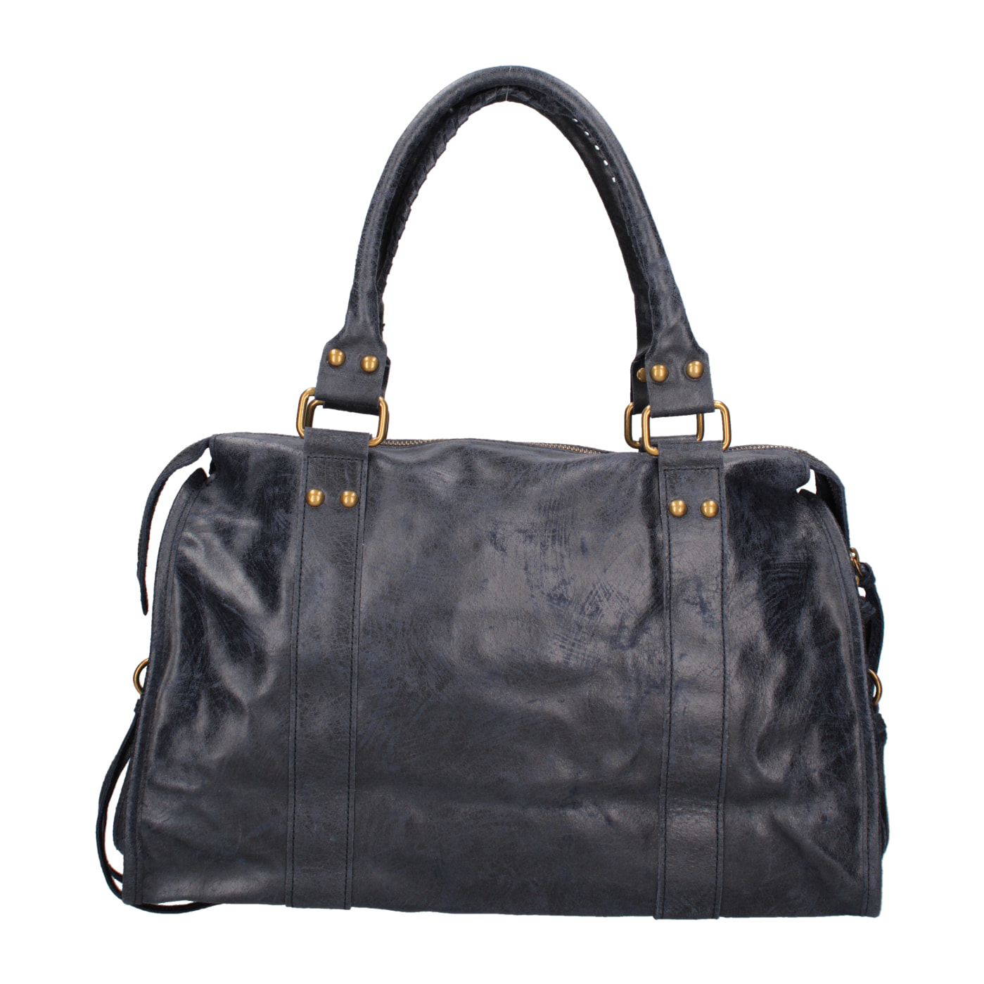Borsa a spalla da donna - Modello Elara - Vera pelle - 41.0 x 28.0 x 13.0 cm