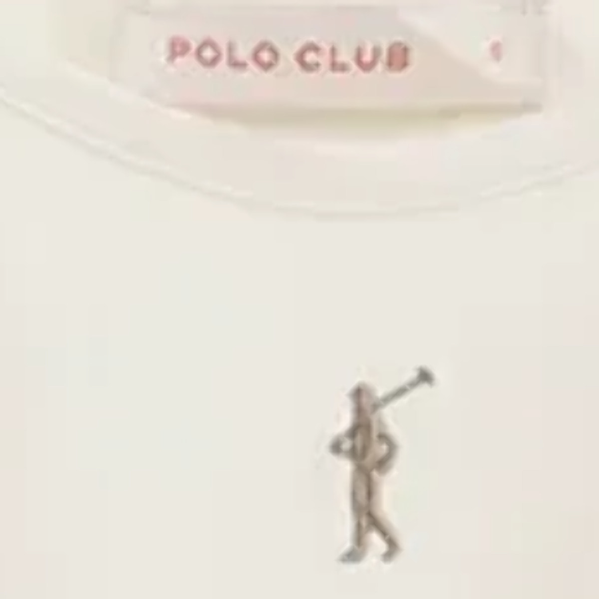 Canotta a bretelle ecrù slim fit con ricamo Rigby Go