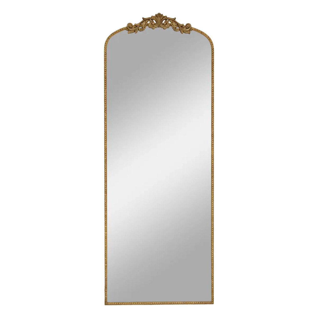 Miroir Mary arche 60x160cm doré
