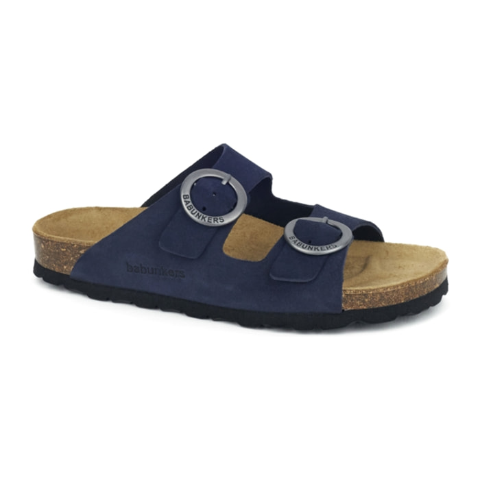 SANDALIA BARCELONA BABUNKERS AZUL