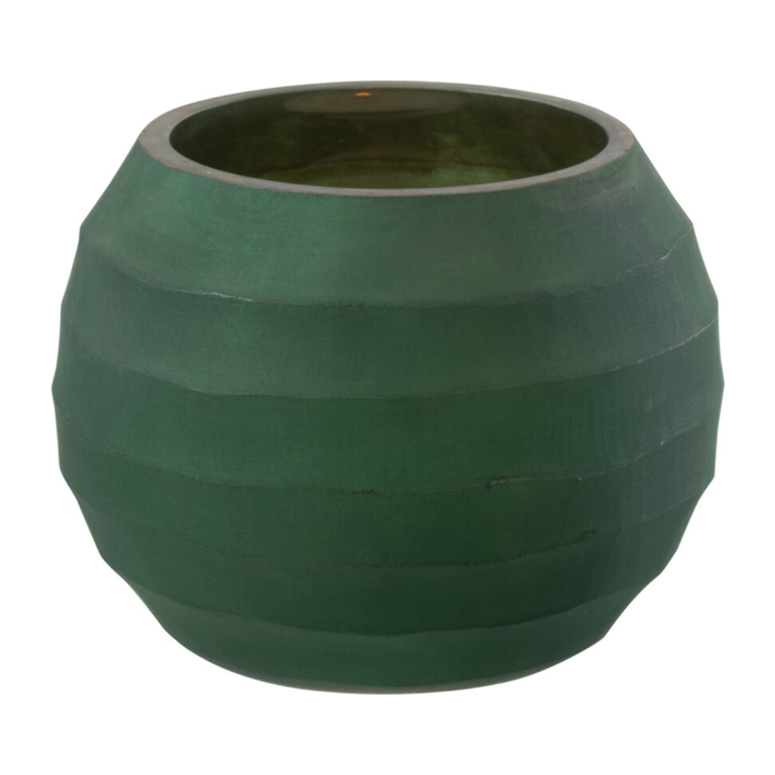 J-Line photophore Raye - verre - vert - small