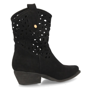 Botas cowboy caladas con tacón.