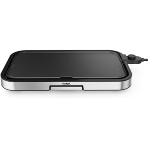 Plancha électrique TEFAL GIANT XL CB631D10 gris à poser, 55x30.4 cm