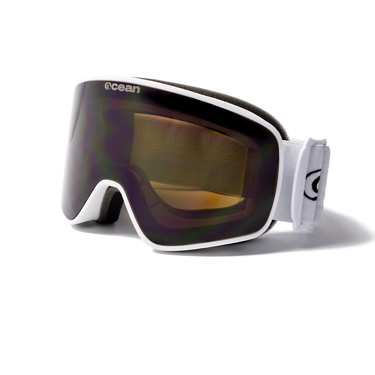 Gafas de esquí OCEAN ASPEN - Blanco / Ahumada