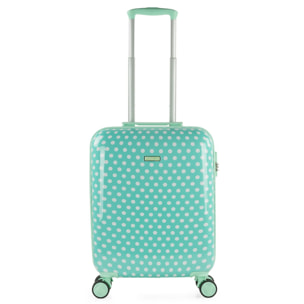 Juego De Maletas De Viaje Juvenil Infantil Niña Niño 4 Ruedas Set Trolley 3 Pzs.(Cabina Pequeña (Equipaje Avión), Mediana Y Neceser De Viaje 702400B