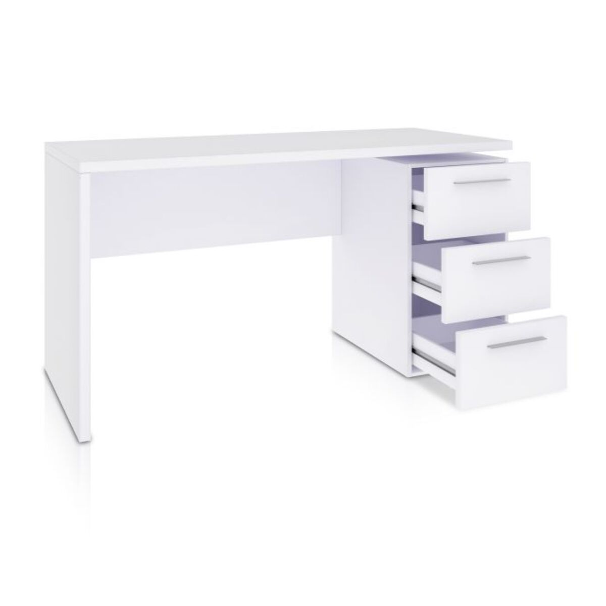 Mesa de escritorio Sasha Blanco Artik (Blanco Mate)